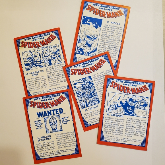1992 Spiderman 2 30th Anniversary Trading Cards - Picture 8 of 11
